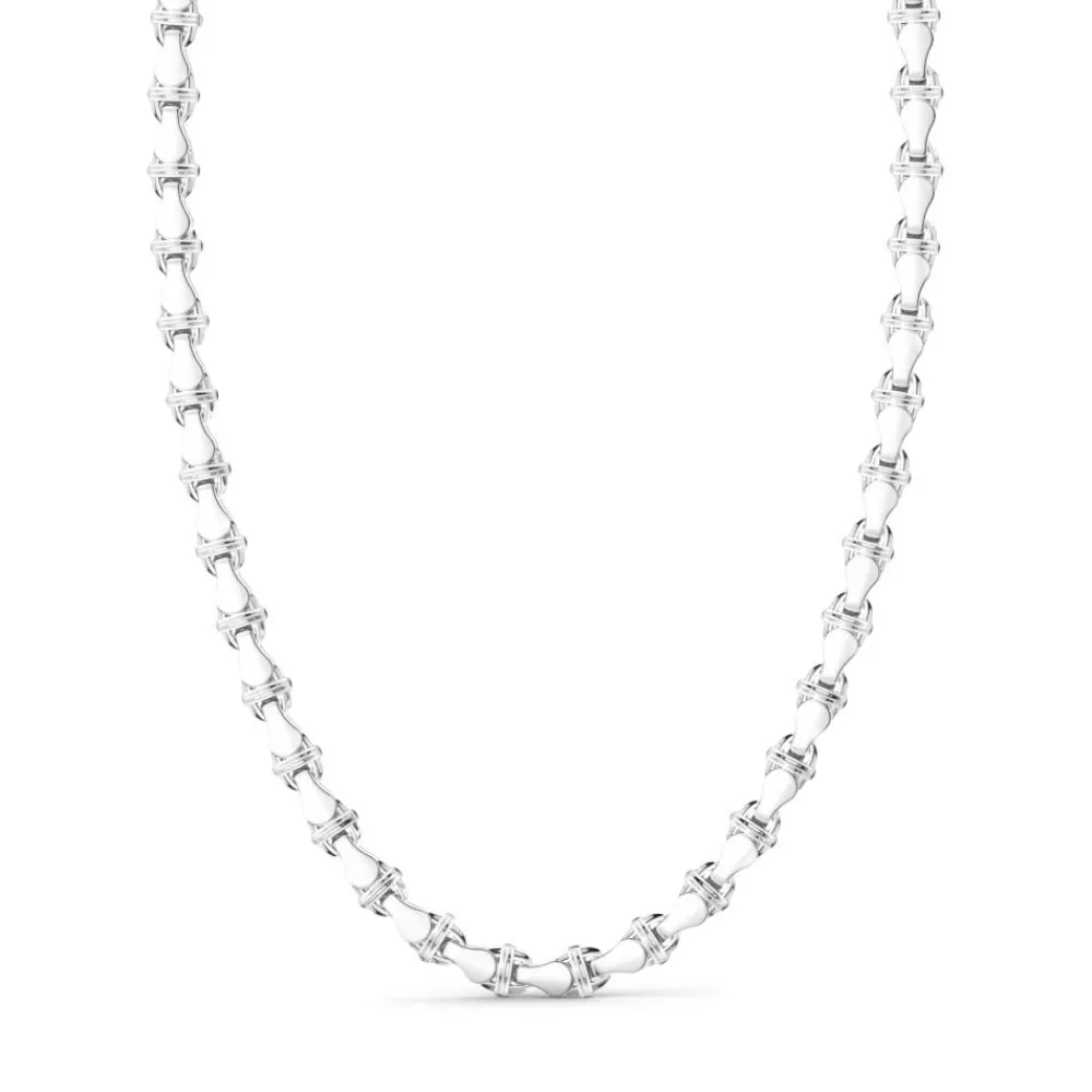 Best Collier Zancan Maille Seule En Argent. Colliers