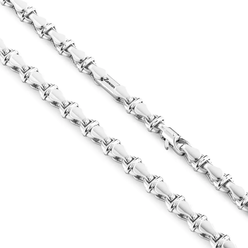 Best Collier Zancan Maille Seule En Argent. Colliers