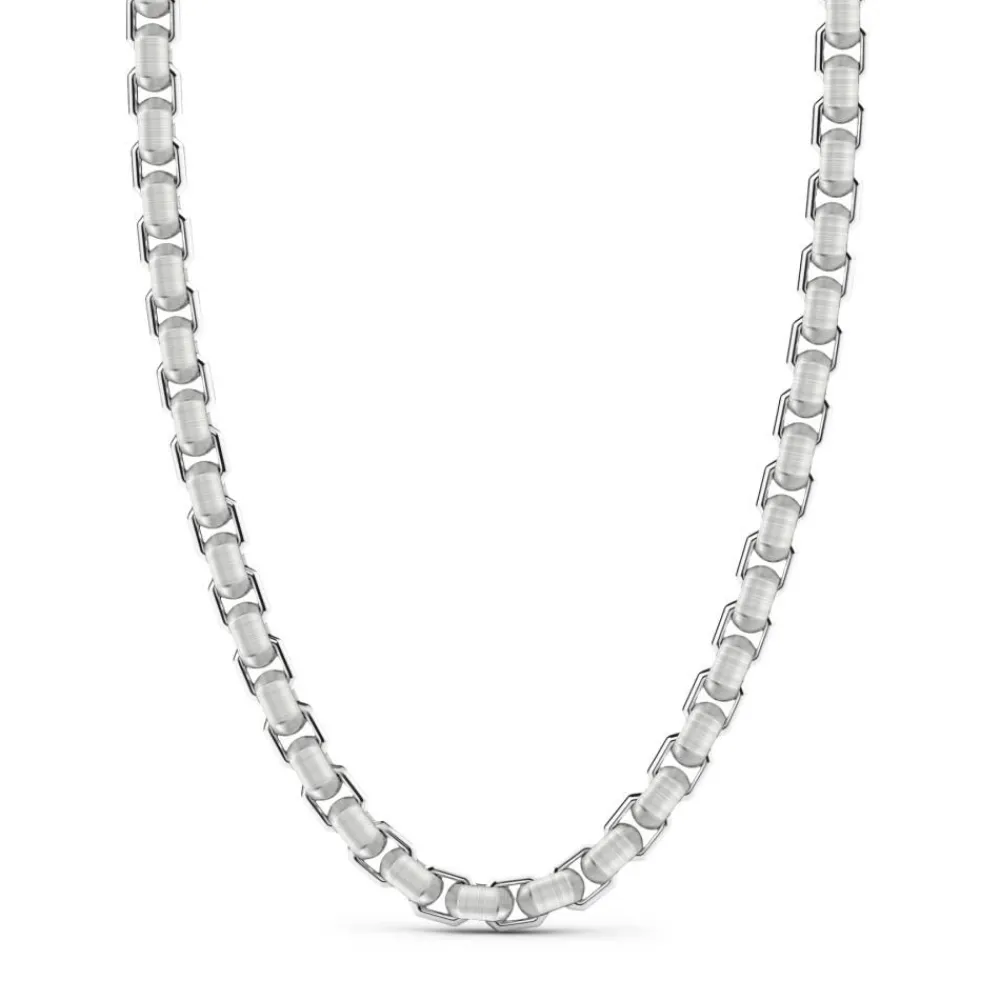 Best Collier Zancan Maille Seule En Argent. Colliers