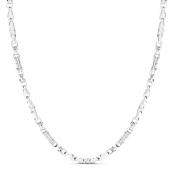 Best Collier Zancan Maille Seule En Argent. Colliers