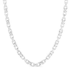 Fashion Collier Zancan Maille Seule En Argent. Colliers