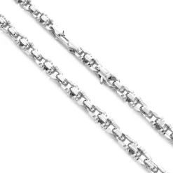 Fashion Collier Zancan Maille Seule En Argent. Colliers
