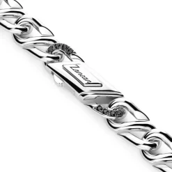 New Collier Zancan Maille Seule En Argent. Colliers