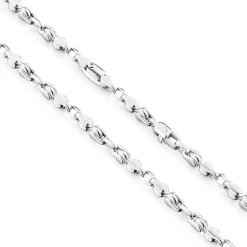 Fashion Collier Zancan Maille Seule En Argent. Colliers