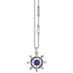 Store Necklace With Lapis Lazuli On Helm Pendant Colliers