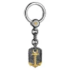 Sale Silver Keychain With Anchor. Porte-clés
