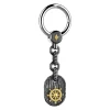 Cheap Silver Keychain With Helm. Porte-clés