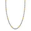 Discount Silver Necklace With Cross And Marine Knots. Colliers