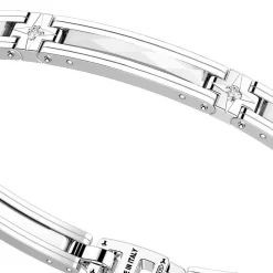 Online Zancan Bracelet Made From Silver And Ceramic With Stones. Bracelets