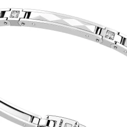 Clearance Zancan Bracelet Made From Silver And Ceramic With Stones. Bracelets