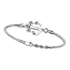 Fashion Zancan Bracelet With Silver Anchor And Rose Gold Screw. Bracelets