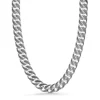 Sale Zancan Broad Curb Chain Necklace With Black Striated Finished. Colliers