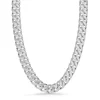 Best Zancan Broad Curb Chain Necklace With Striated Finish. Colliers