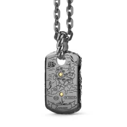 Online Zancan Burnished Silver Necklace With Diver. Colliers