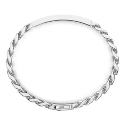 Flash Sale Zancan Curb Chain Silver Bracelet With Tag. Bracelets