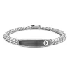 Clearance Zancan Curb Chain Silver Bracelet With Tag. Bracelets