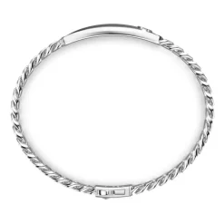 Clearance Zancan Curb Chain Silver Bracelet With Tag. Bracelets