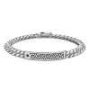 Best Zancan Curb Chain Silver Bracelet With Tag. Bracelets
