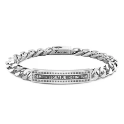Discount Zancan Curb Chain Silver Bracelet With Tag. Bracelets