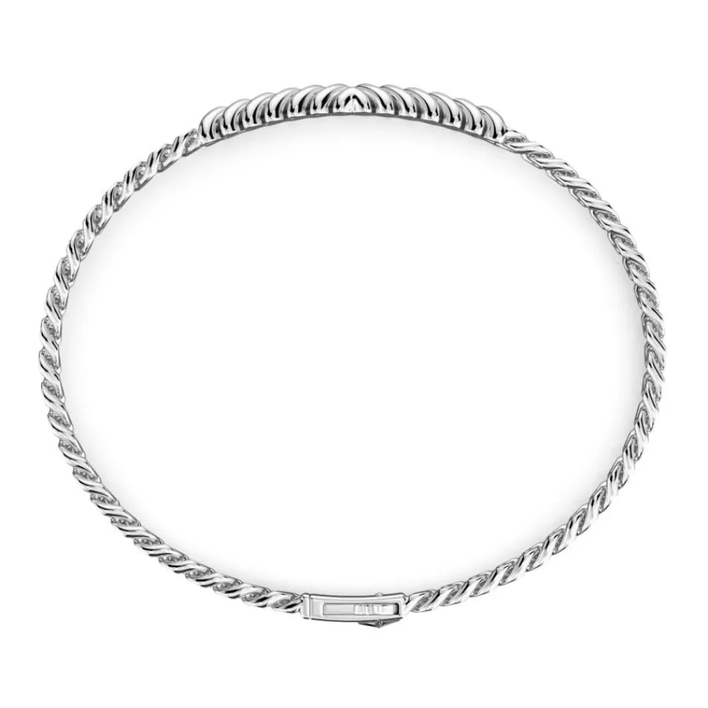 New Zancan Curb Chain Silver Bracelet With Tag. Bracelets