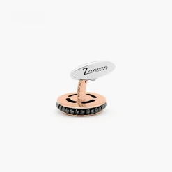 Store Zancan Gold And Diamond Cufflinks. Boutons De Manchette