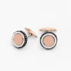Best Zancan Gold And Diamond Cufflinks. Boutons De Manchette