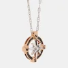 Flash Sale Zancan Gold Necklace With Wind Rose Pendant And Diamonds. Colliers