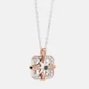 Sale Zancan Gold Necklace With Wind Rose Pendant And Diamonds. Colliers