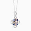 Fashion Zancan Gold Necklace With Wind Rose Pendant And Diamonds. Colliers