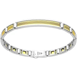 Outlet Zancan 18K Gold And Silver Bracelet With Tag. Bracelets