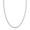 Best Zancan 18K Rose Gold And Silver Necklace. Colliers