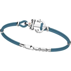 Cheap Zancan Kevlar Bracelet With Silver Anchor And Rose Gold Screw. Bracelets