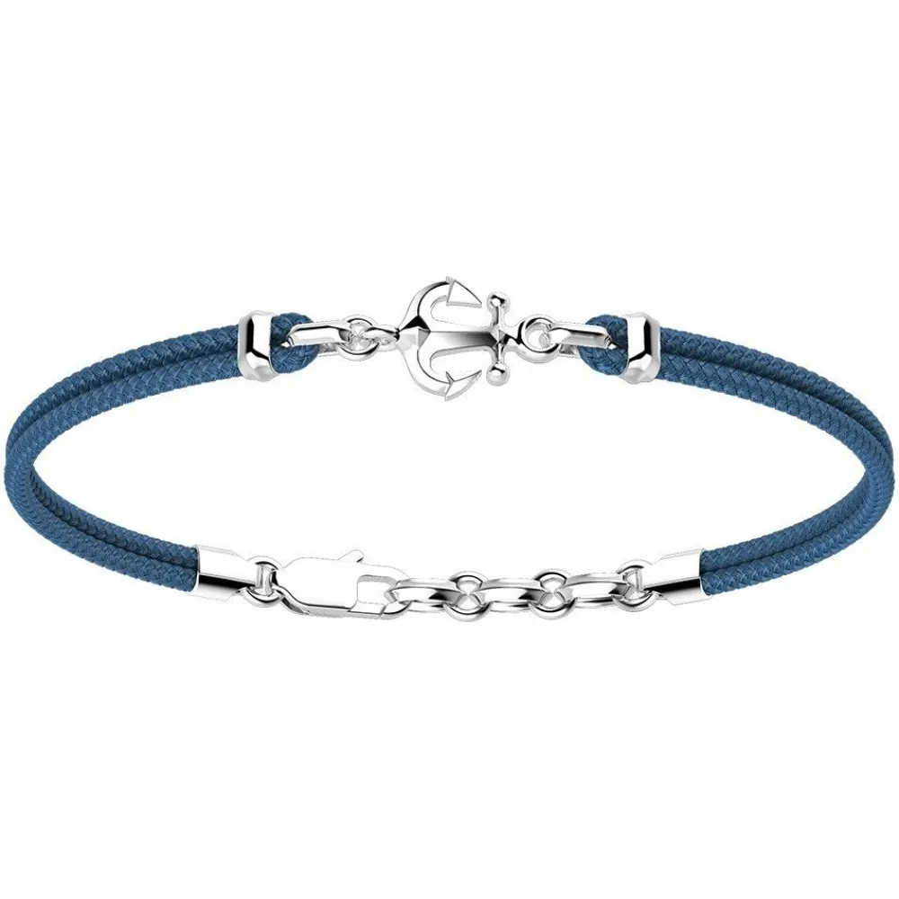 New Zancan Kevlar Bracelet With Silver Anchor. Bracelets