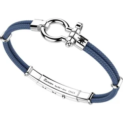 Best Zancan Kevlar Bracelet With Silver Nautical Shackle. Bracelets