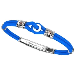 Online Zancan Kevlar Bracelet With Nautical Knot And Rose Gold Screws. Bracelets
