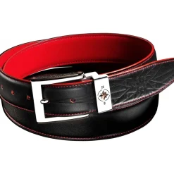 Cheap Zancan Leather Belt With Colored Interior Maroquinerie