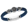 Clearance Zancan Leather Bracelet Tag And With Native American Skull. Bracelets