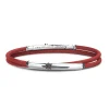 Clearance Zancan Leather Bracelet With Silver Tag. Bracelets