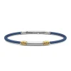 Shop Zancan Leather Bracelet With Silver Tag. Bracelets