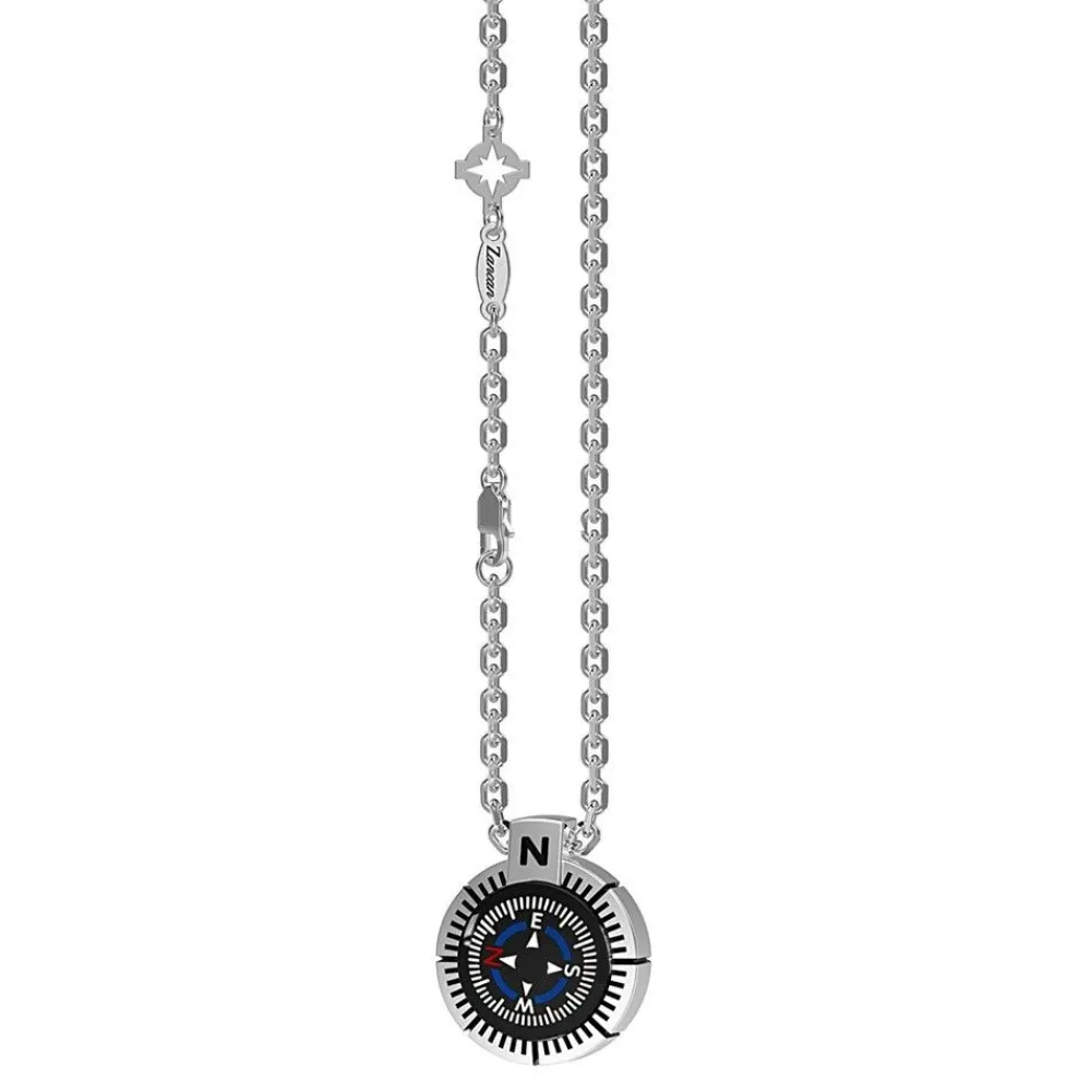 Outlet Zancan Necklace With Silver Compass. Colliers