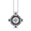 Flash Sale Zancan Necklace With White Silver Compass. Colliers