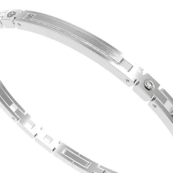 Sale Zancan Rigid Glossy And Polished Steel Bracelet. Bracelets