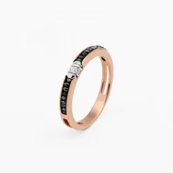 Best Zancan Rose And White Gold Ring With Diamonds. Bagues