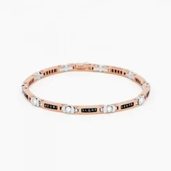 Store Zancan Rose Gold Bracelet With Diamonds. Bracelets