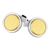 Sale Zancan Silver And 18K Gold Cufflinks. Boutons De Manchette