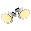 Cheap Zancan Silver And 18K Gold Cufflinks. Boutons De Manchette