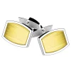 Store Zancan Silver And 18K Gold Cufflinks. Boutons De Manchette