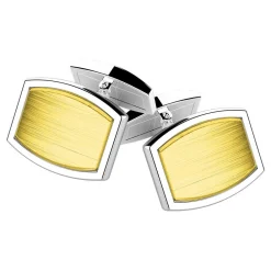 Store Zancan Silver And 18K Gold Cufflinks. Boutons De Manchette