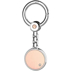 Flash Sale Zancan Silver And 18K Rose Gold Keychain. Porte-clés