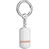 Store Zancan Silver And 18K Rose Gold Keychain. Porte-clés
